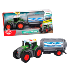 Dickie Fendt tractor met melkmachine